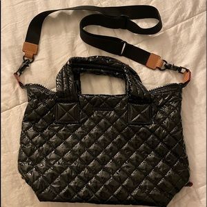 MZ Wallace Black Lacquer Small Sutton